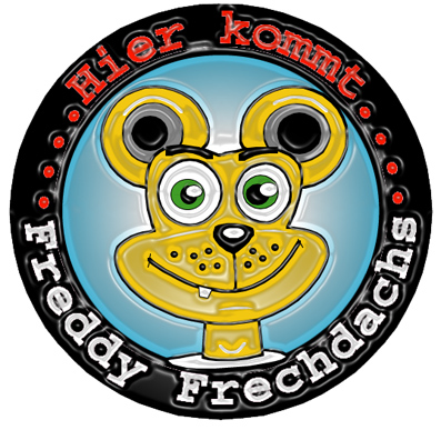 C12 Freddy Frechdachs (hergestellt mit MAC - Illustrator & Photoshop)