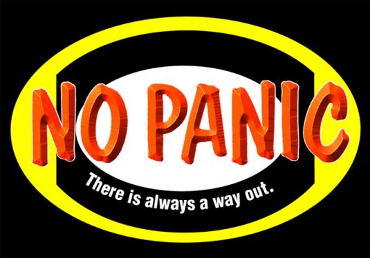 C3 No Panic (hergestellt mit MAC - Illustrator & Photoshop)