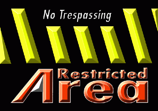 C2 Restricted Area (hergestellt mit MAC - Illustrator & Photoshop)