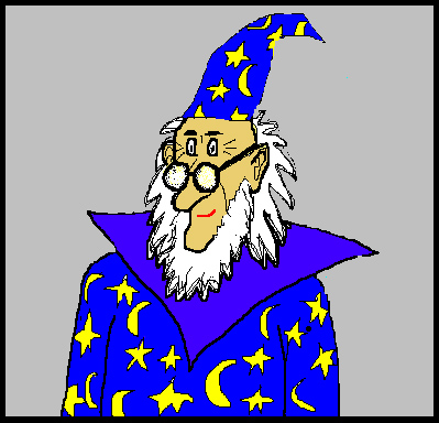 C33 Wizard (hergestellt mit Paint)